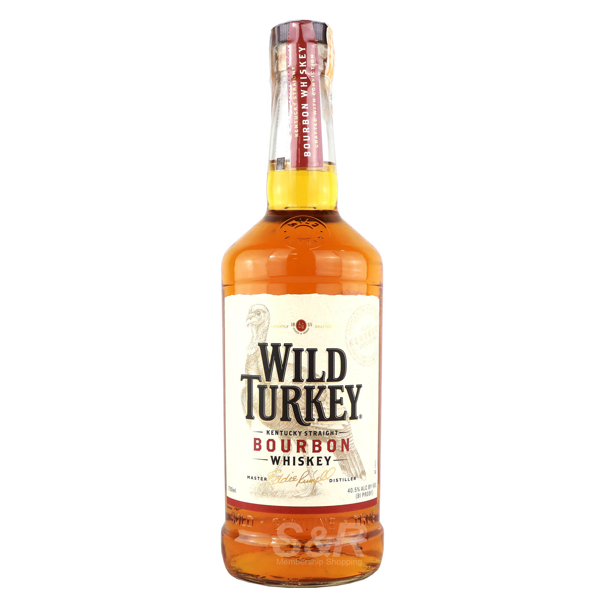 Wild Turkey Kentucky Straight Bourbon Whiskey 750mL